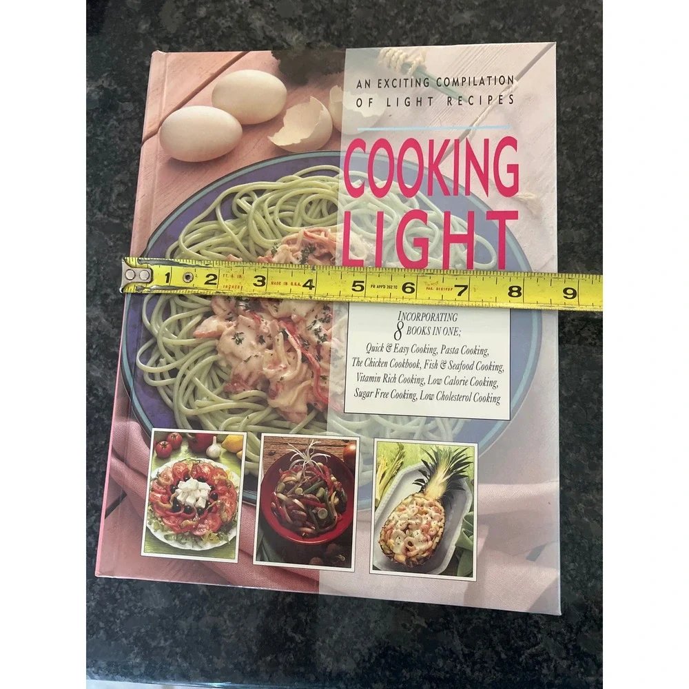 Cooking Light Cookbook - 8 Books In One - Quick, Easy, Low Calorie VTG‎ 1995